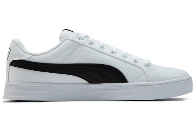 Chaussures de skate Smash Vulc Retro Casual Unisexe Blanc Noir « Blanc Noir »