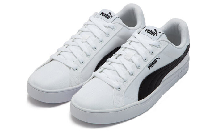Chaussures de skate Smash Vulc Retro Casual Unisexe Blanc Noir « Blanc Noir »